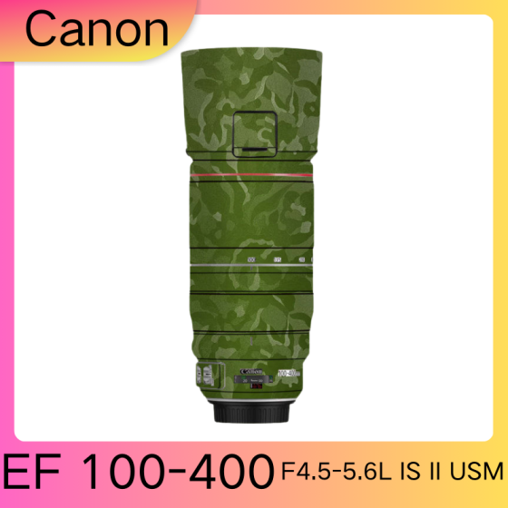 Lentes Canon EF100-400F4.5-5.6L IS II USM  - Pele câmera, adesivo câmera - com alta resistência a arranhões, à prova d'água e com design elegante.